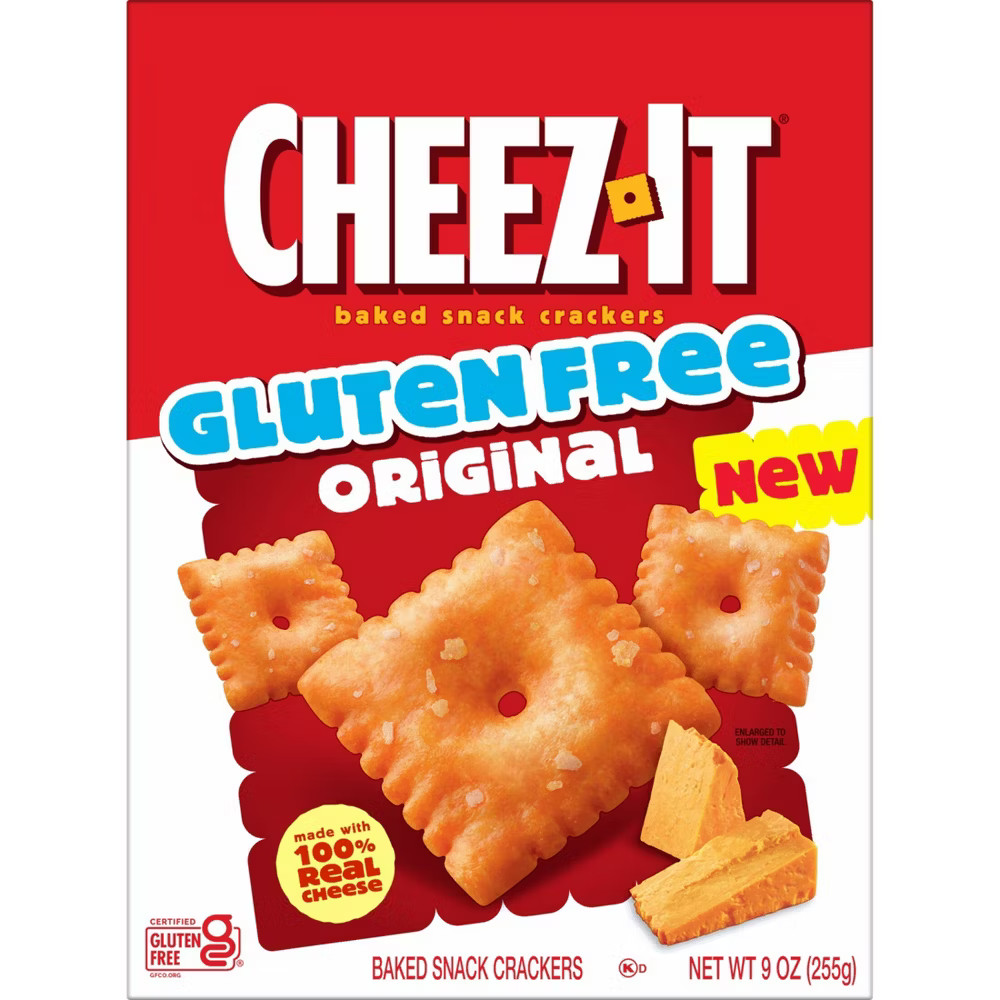 Cheez-It Gluten Free Snack Crackers - 9oz (3 pack)