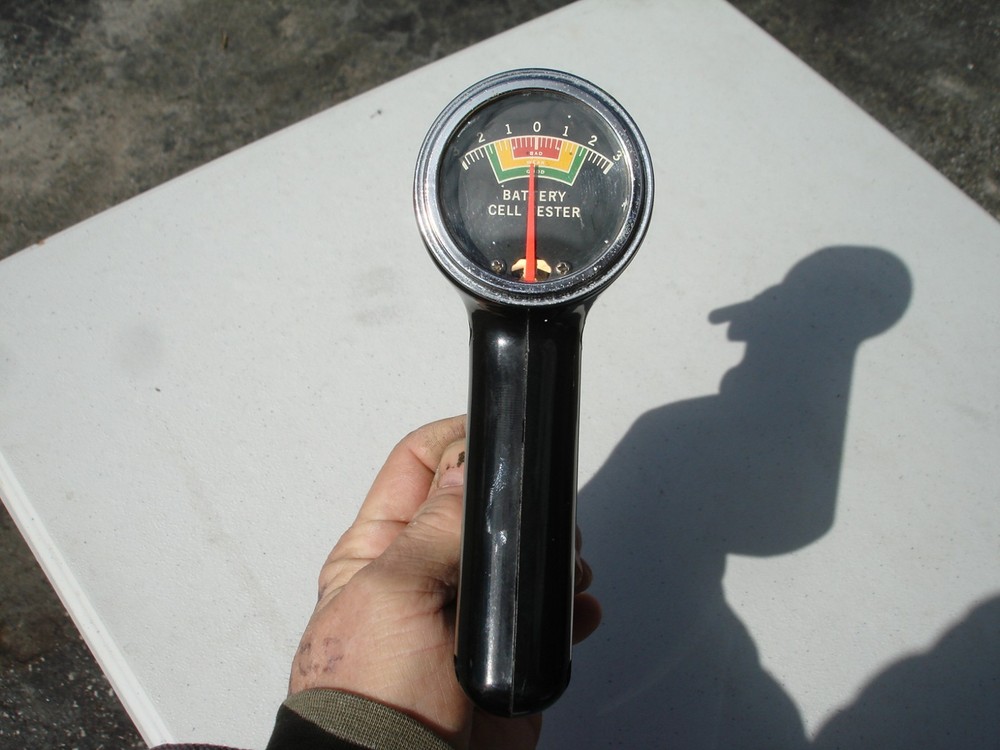 Vintage Powerflo Battery Cell Tester