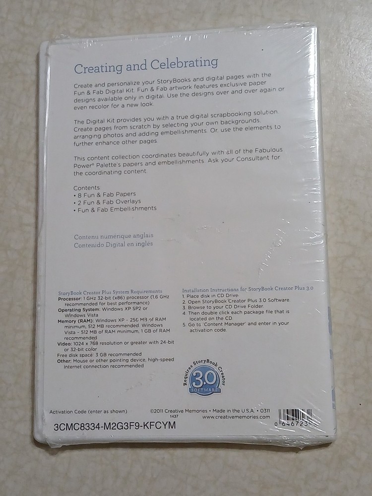 Creative Memories Digital Kit Fun & Fab