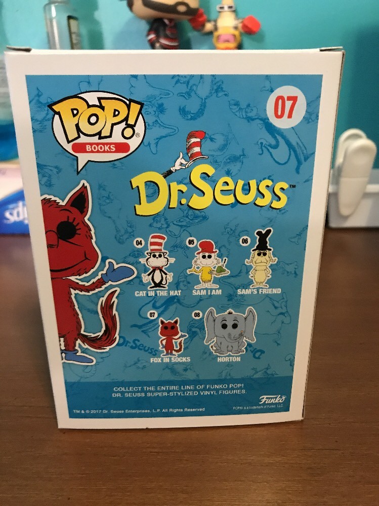 Funko Pop! DR. SEUSS: Fox in Socks #07