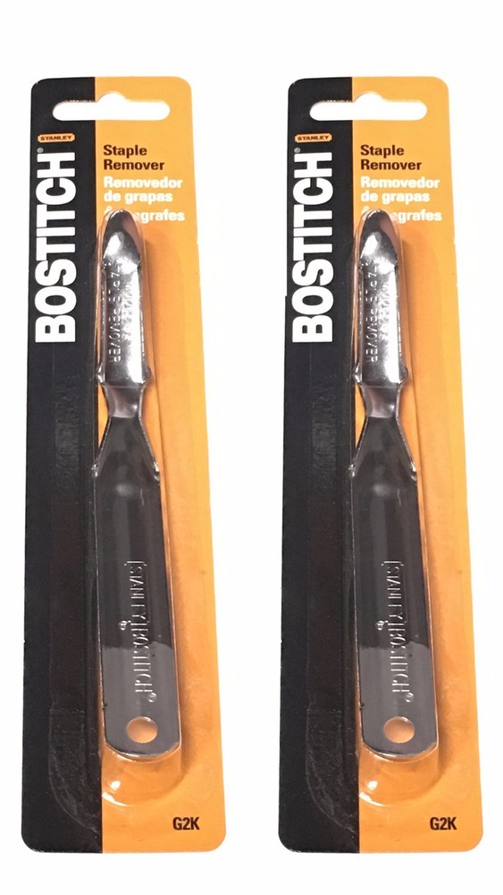 Bostitch G2K - Premium Staple Remover, Chrome ( 2 PIECES )