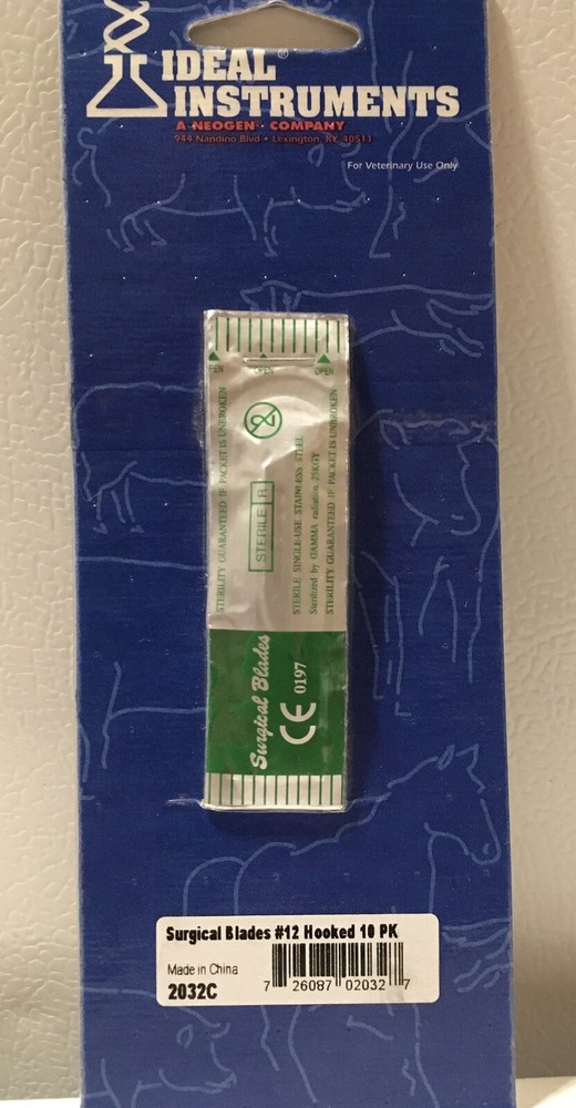 Surgery Blade, #12 Hooked, 10-Pk.