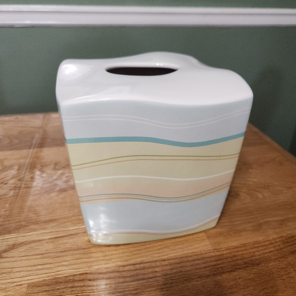 Bed Bath And Beyond Wavey Ornate Tissue Box Cover Beach Decor