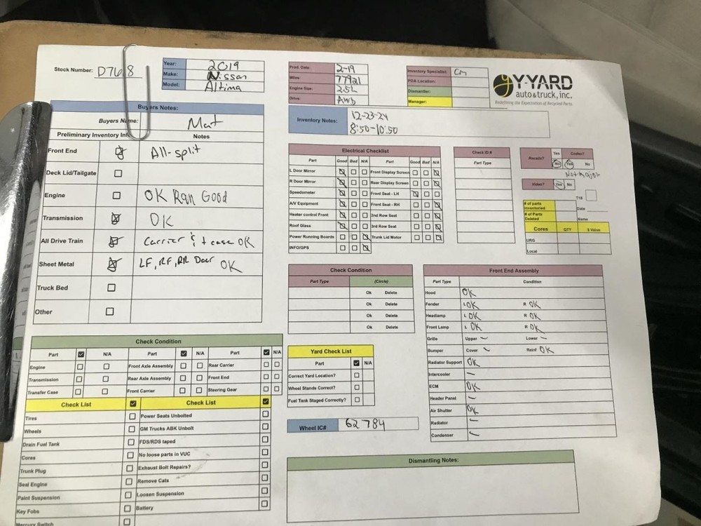 Engine ECM Electronic Control Module Engine Controller Fits 19-25 ALTIMA 1014407