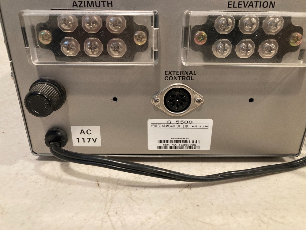 Yaesu controller G-5500 Elevation - Azimuth Dual Controller