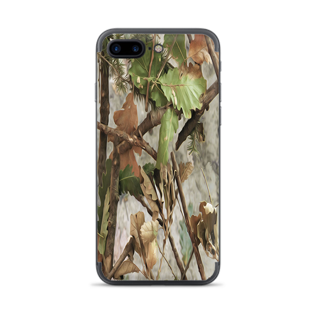 Apple iPhone 7 / 8 Plus Skins Decal Wrap tree camo real oak
