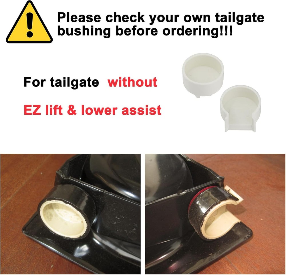 Tailgate Bushing for Tail Gate Hinge Compatible with 2007-2019 Chevy Silverado G