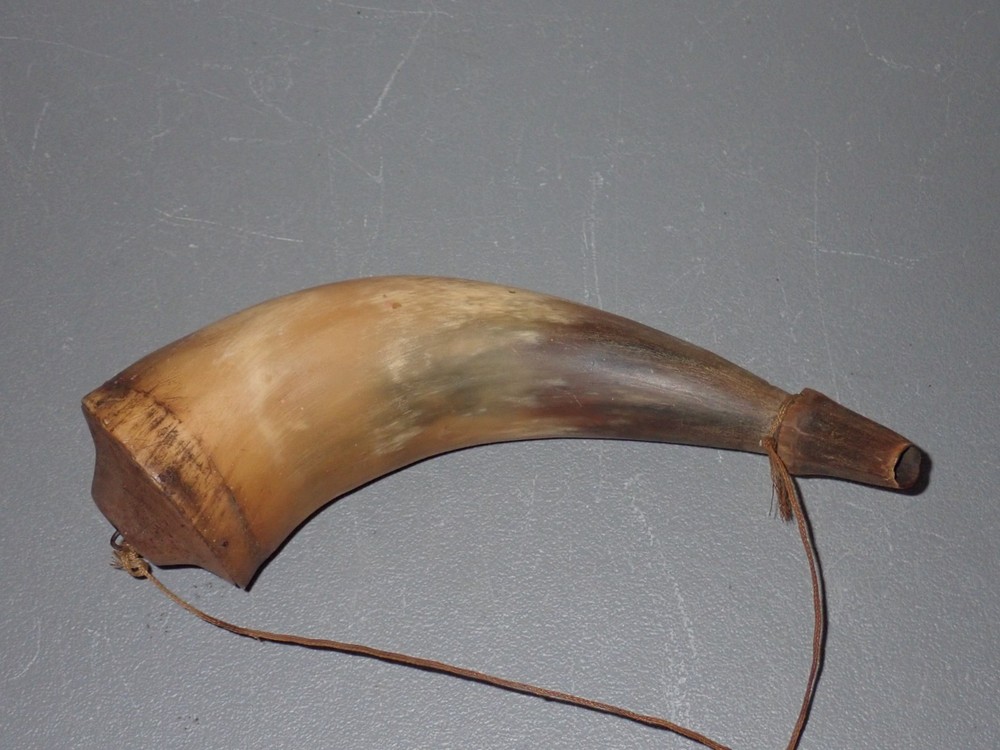 Antique Powder Horn, Handmade