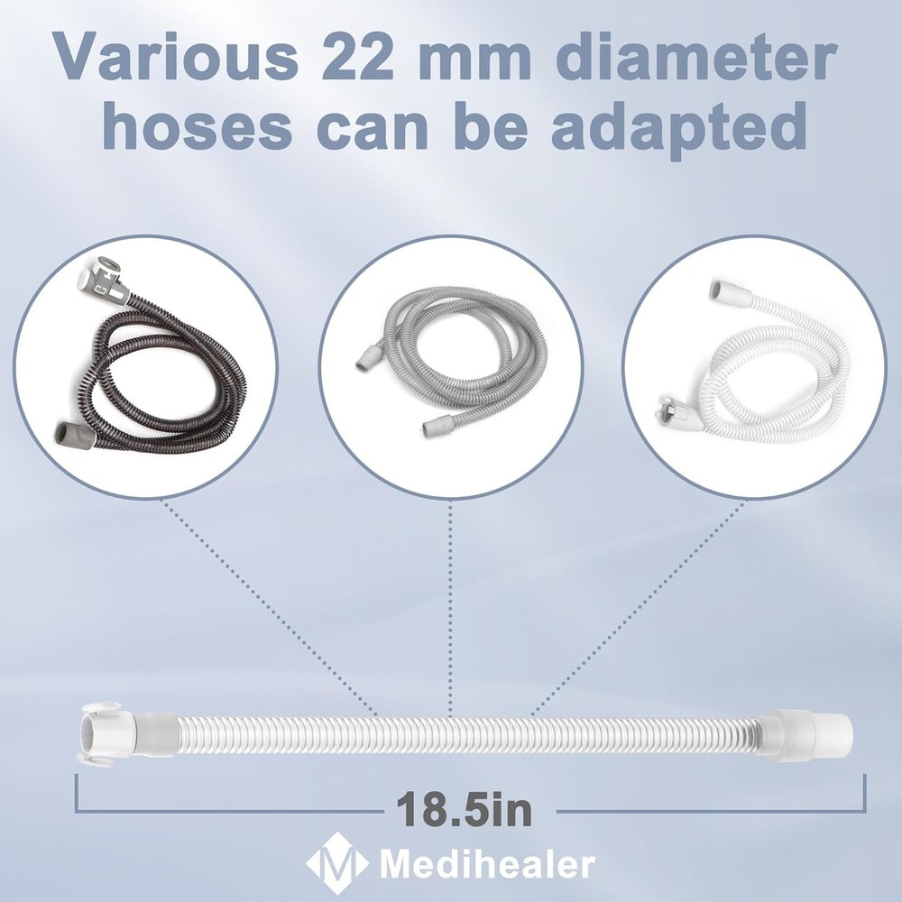 2-Piece Flexible Quick Release Tubes for Amara View - Patent-Protected Design