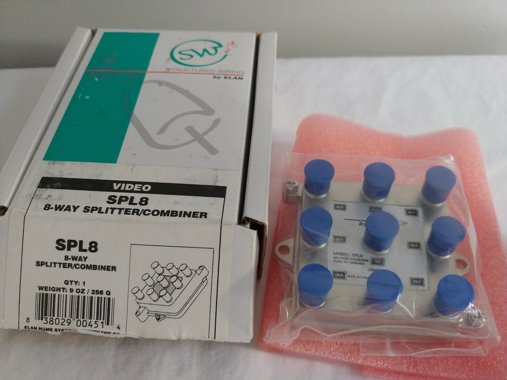 Elan Home Systems SPL8 8-Way Splitter/Combiner