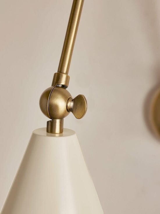 Vincent Wall Light for Room Decor- Brass Wall Light Sconce