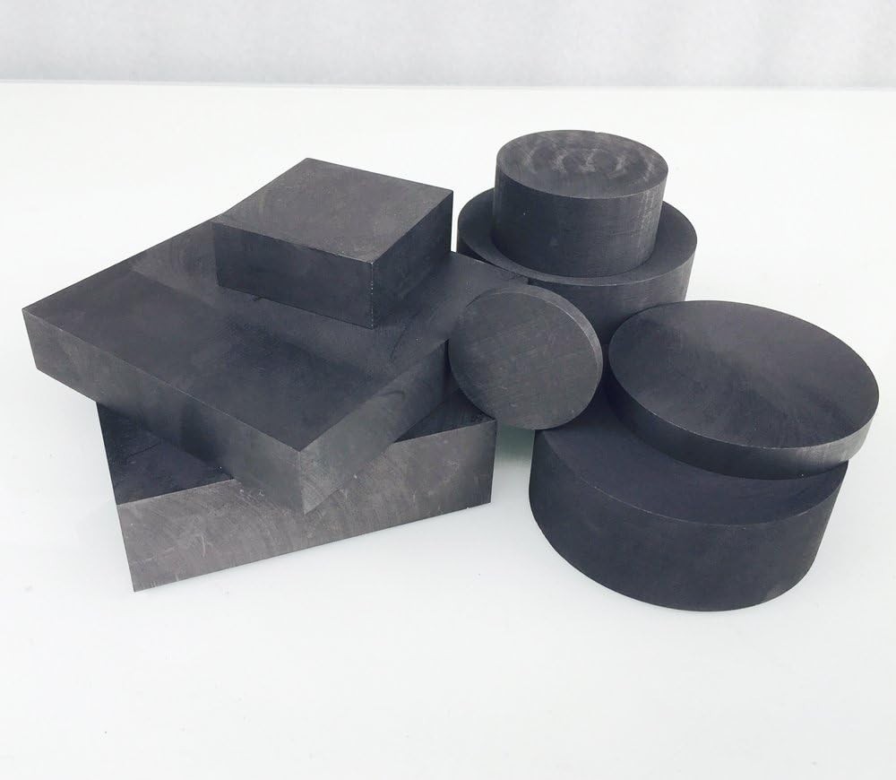 99.9% Purity Graphite Ingot Block EDM Graphite Plate Milling Surface 100MMx10...