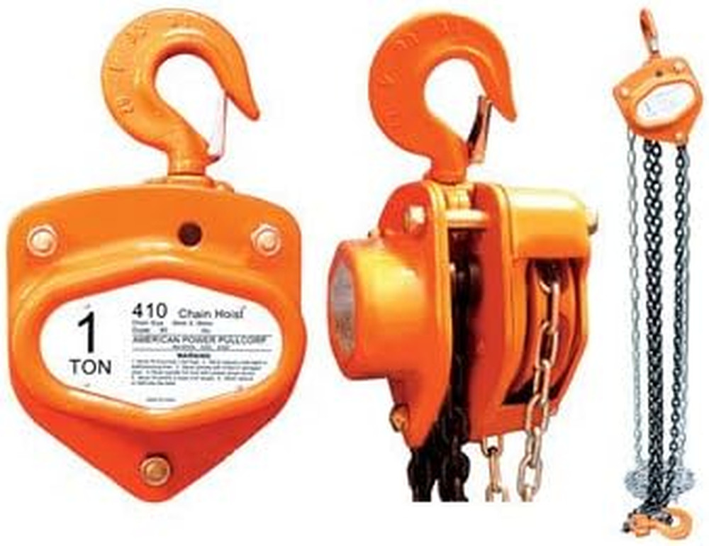 CORP 410 Chain Block, 1-Ton