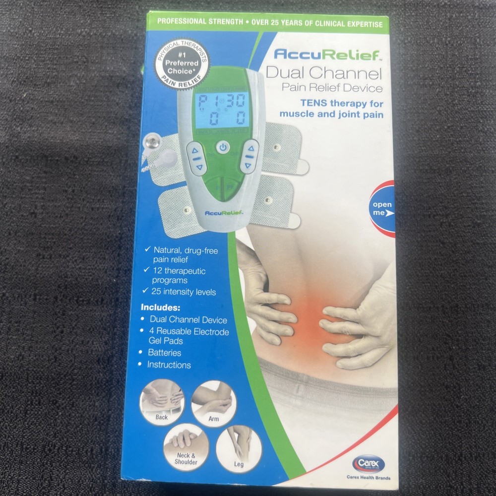 AccuRelief Dual Channel Pain Relief Device