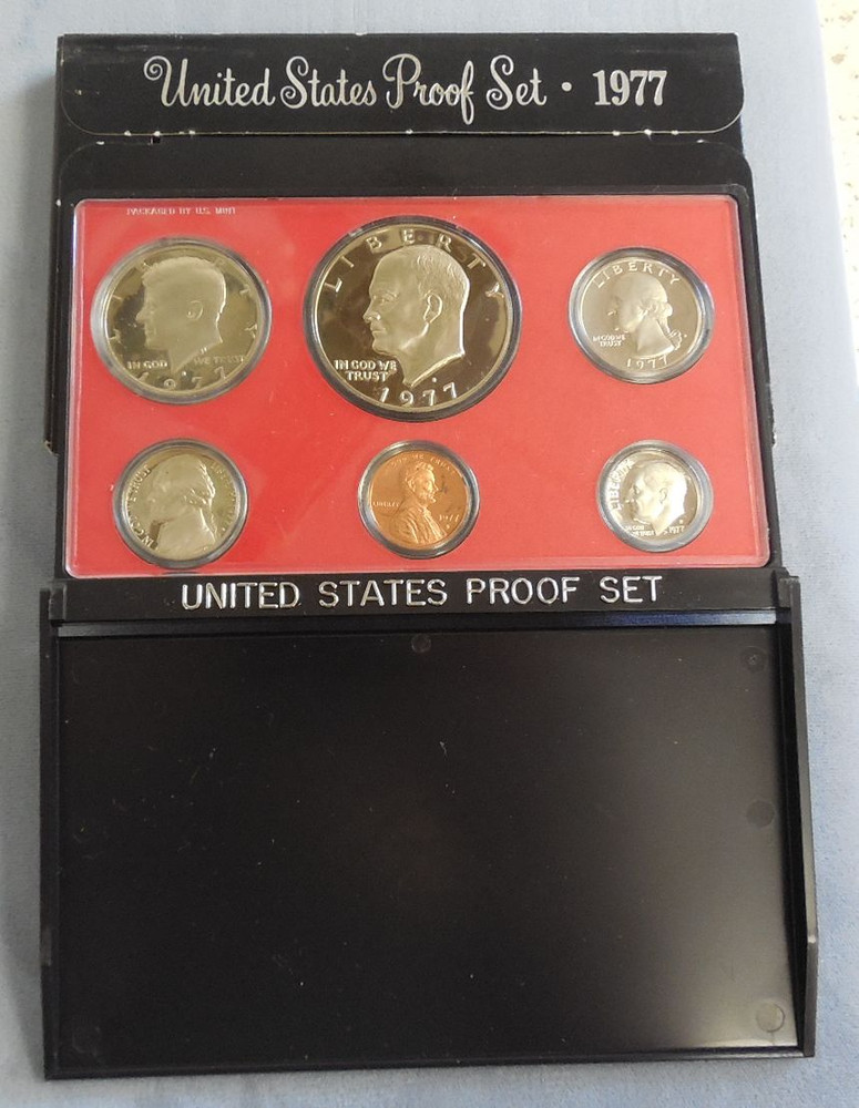 1977 United States Proof Set Original Box