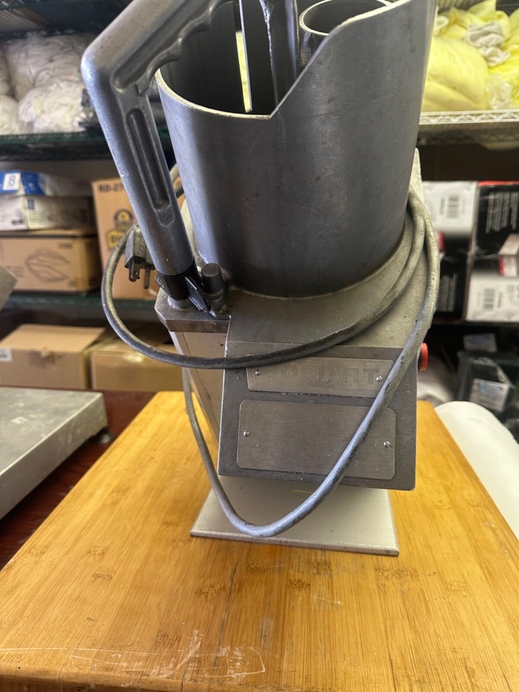 Hobart FP100-1 Continuous-Feed Food Processor - Half Hopper, 600 lbs. Per Hour