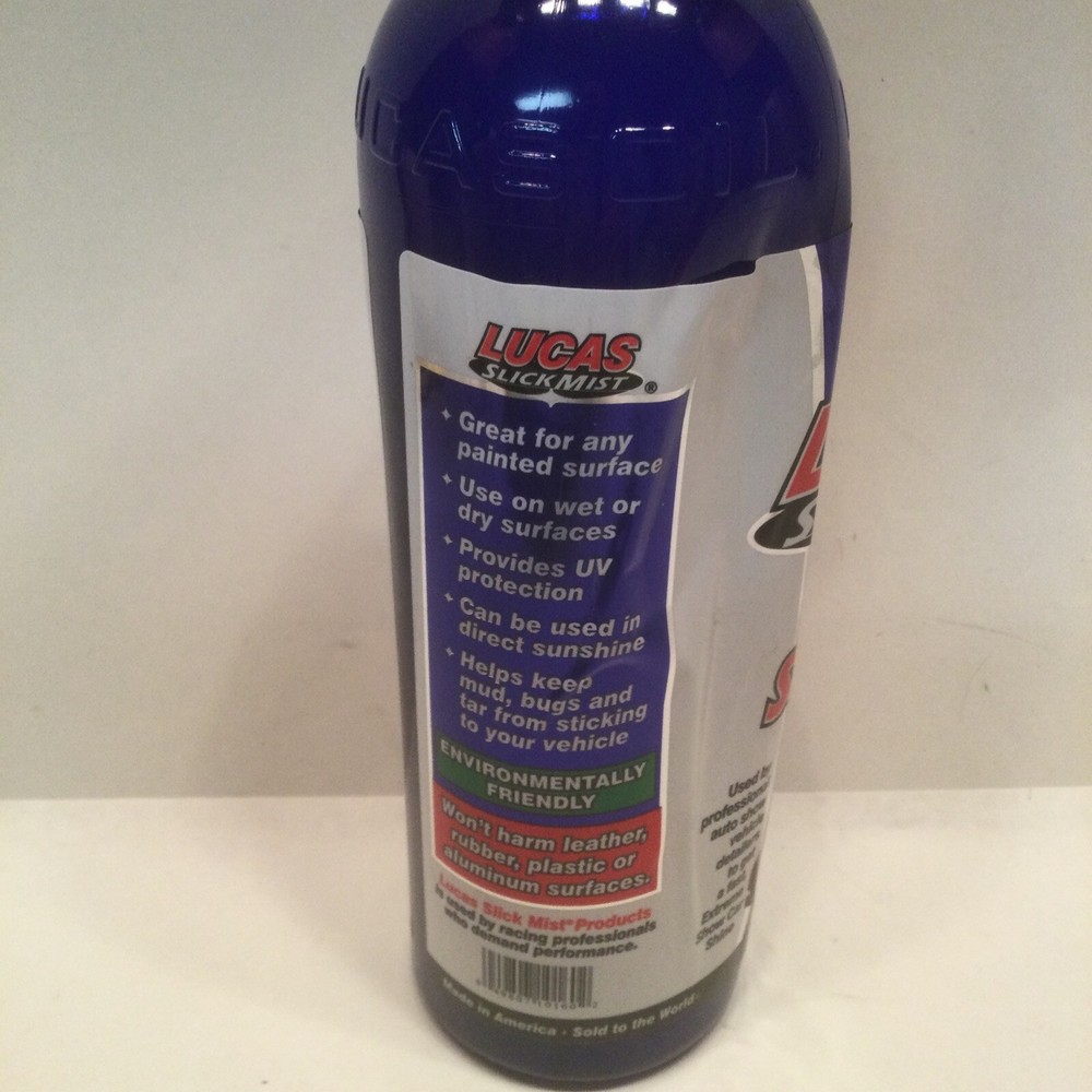 Lucas 10160 Slick Mist Speed Wax - 24 oz. & Microfiber Towel