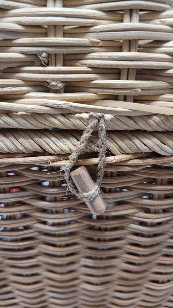 IKEA SOLBLEKT Wicker Backpack Limited Edition Rare 2020