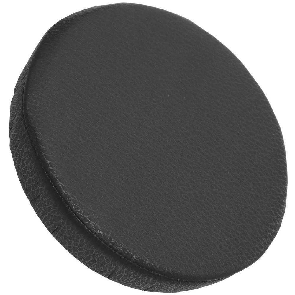 Round Black Stool Cushion Cover Elastic Comfortable Protector
