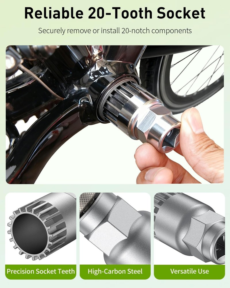 Bicycle Crank Puller And Removal Tool Bottom Bracket Maintenance Tool Kit
