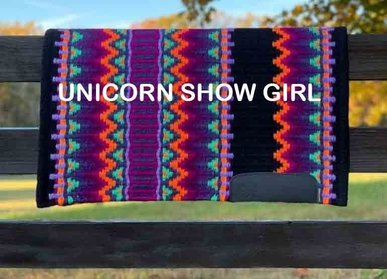 Western show saddle pad horsemanship saddle pad