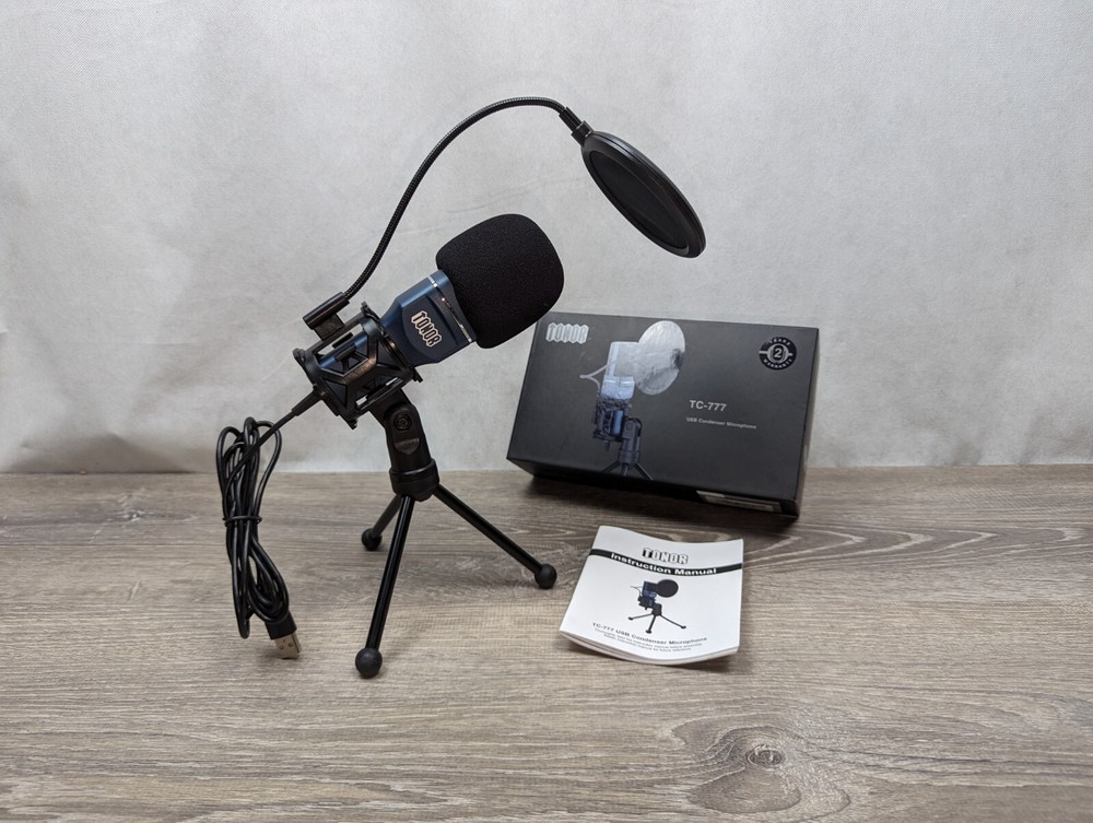 Tonor USB Gaming Wired Condenser Microphone TC777