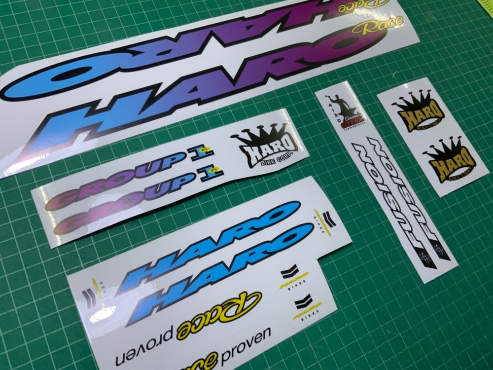 Haro group 1 bmx sticker decal