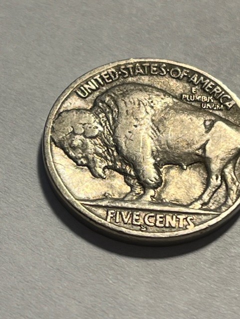 1925-S Buffalo Nickel/VF #12417-2