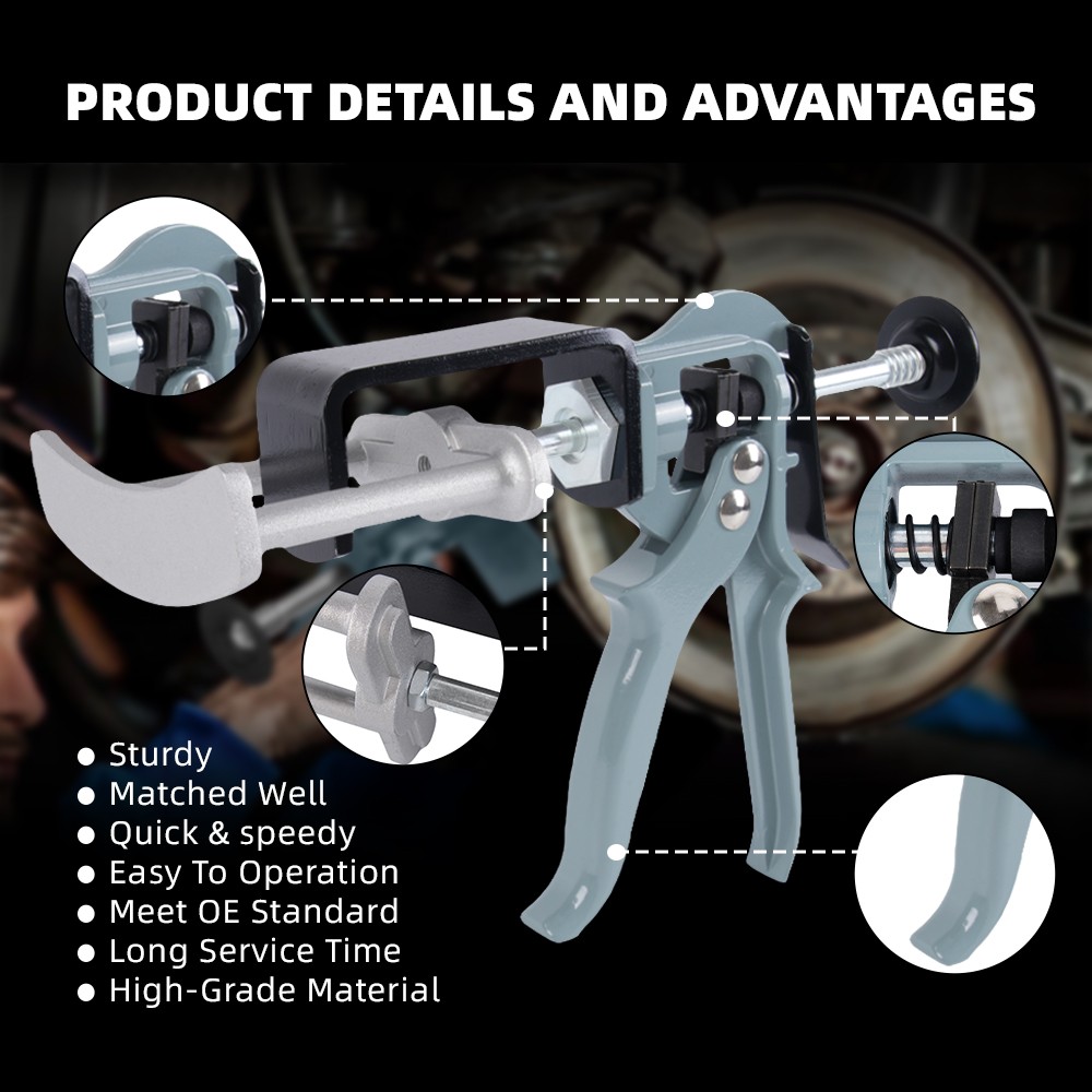 25750 Dual Caliper Piston Compressor Tool Brake Caliper Compressor Spreader NEW