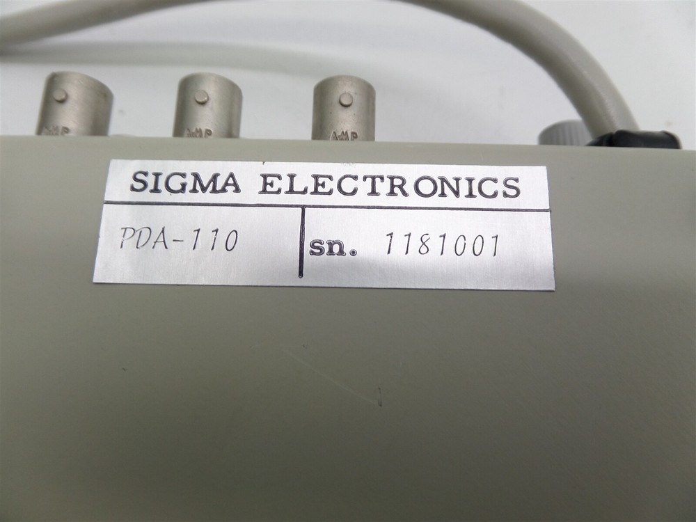 Sigma Electronics PDA-110 Pulse Delay Switch