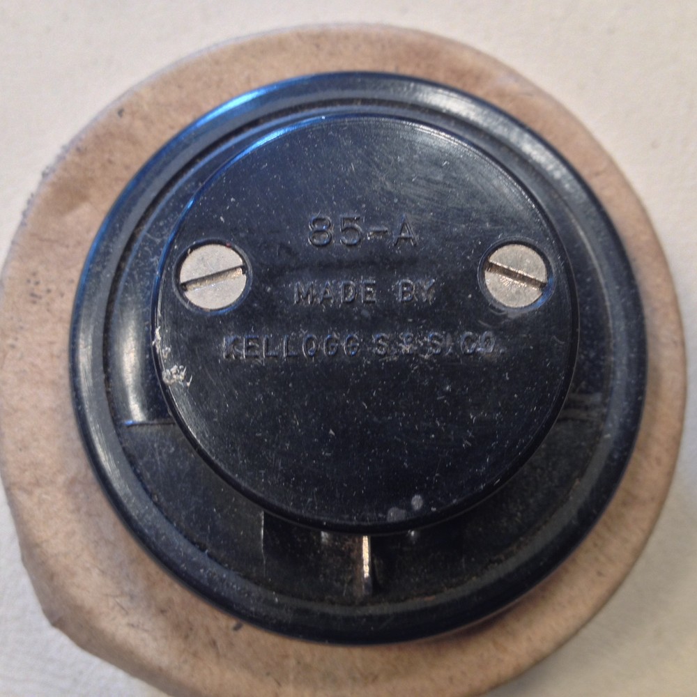 Kellogg S. & S. Co, 85-a Earpiece, NOS in original box