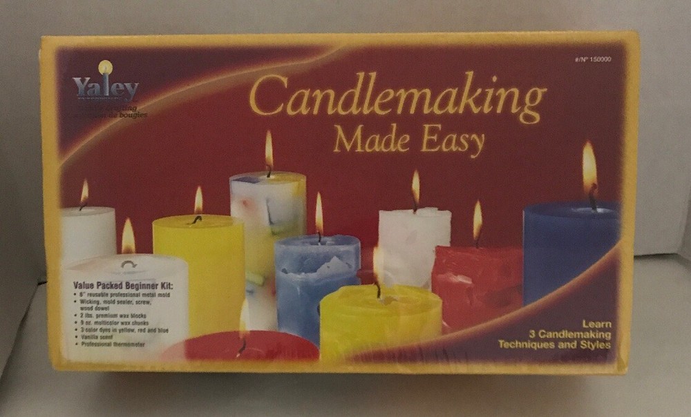 Yaley Candlemaking Made Easy Candle Making Kit New - Sealed