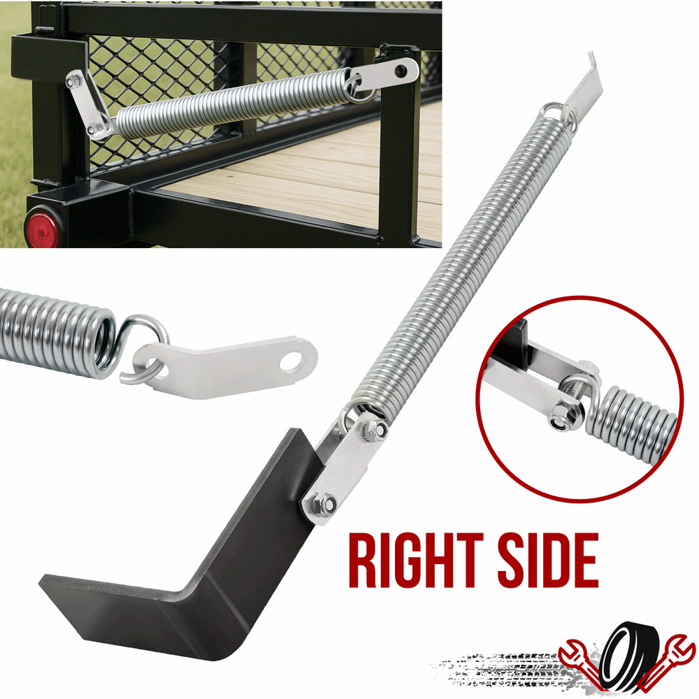 Trailer Tailgates Right Tail Gate Spring Lift Assist Retrofit Kit For Universal
