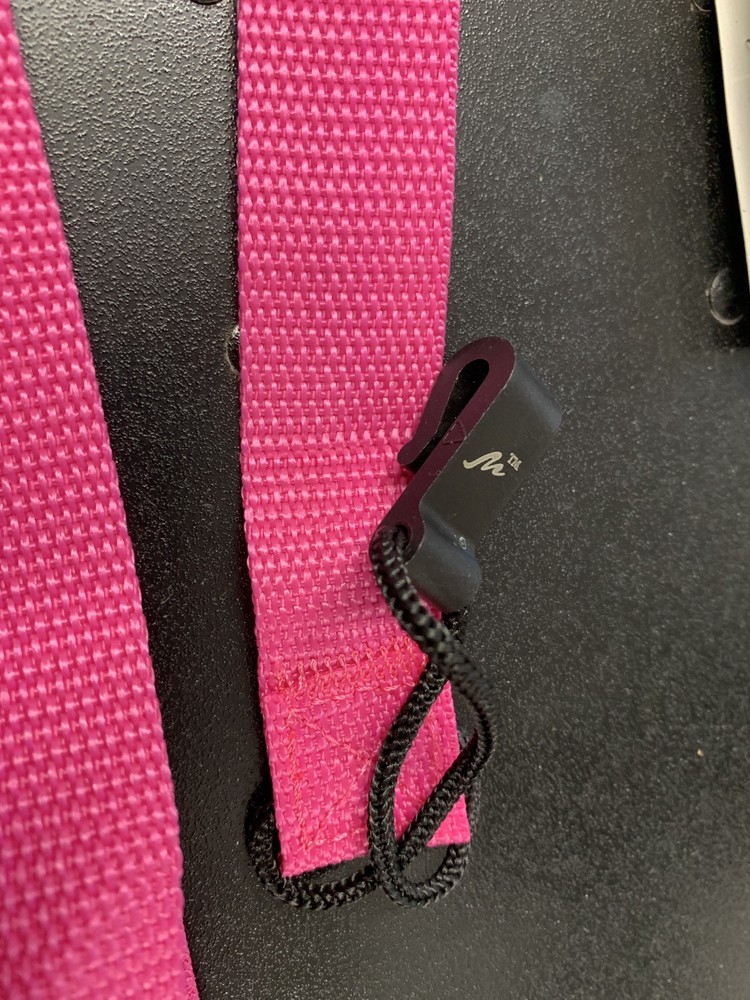 Pink Nylon Adjustable Sound Hole Ukulele Strap