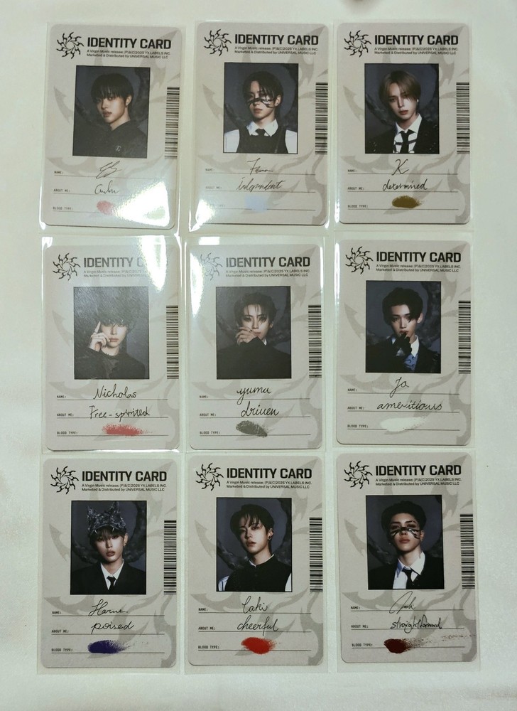 &TEAM Go In Blind ID Photocard
