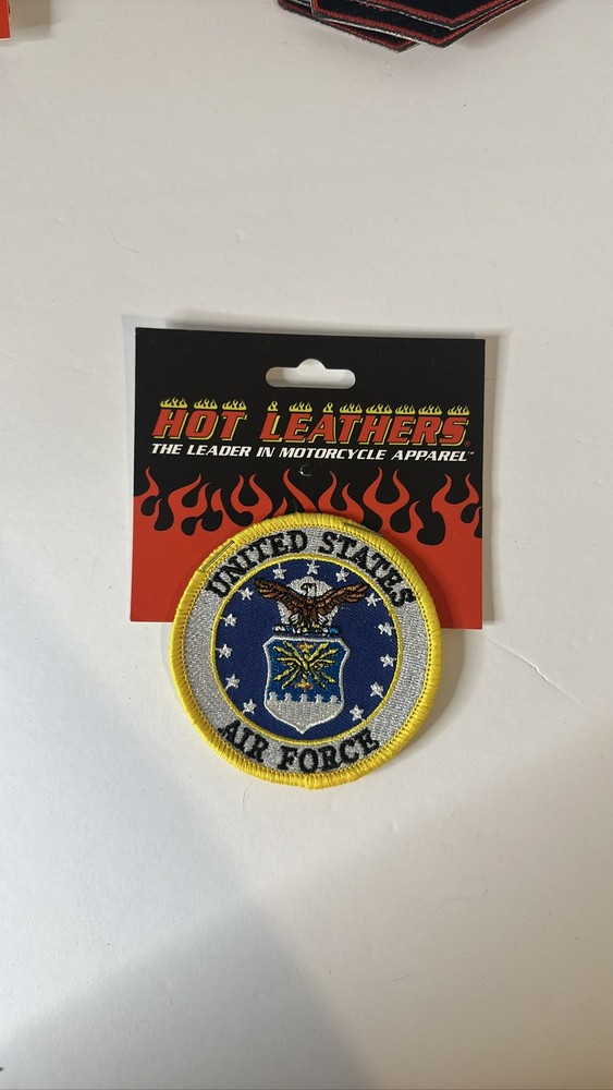 US Air Force Seal 3" Embroidered Patch Biker Jacket