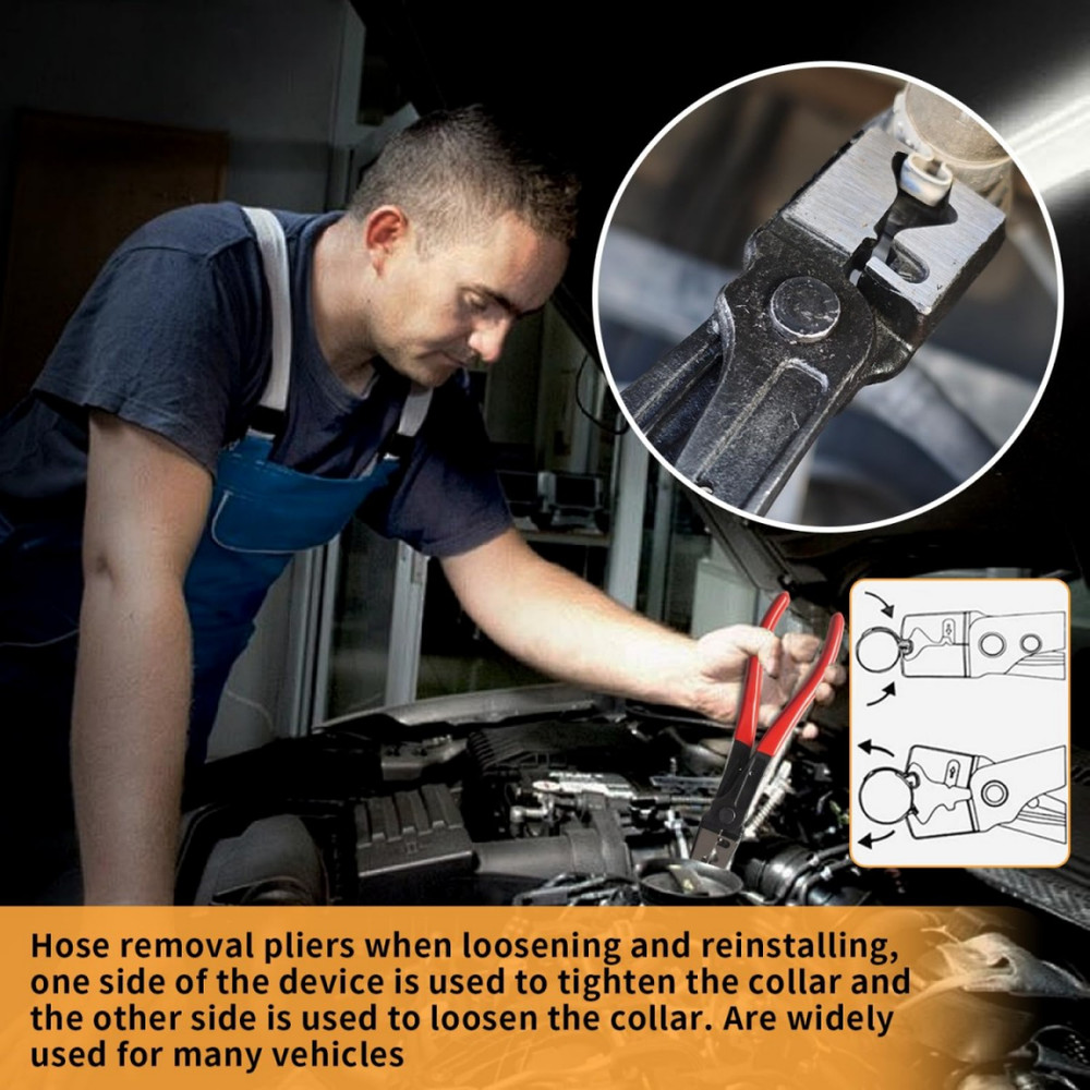 Electrical Disconnect Pliers Connector Separator Terminal Plug Removal Tool Kit