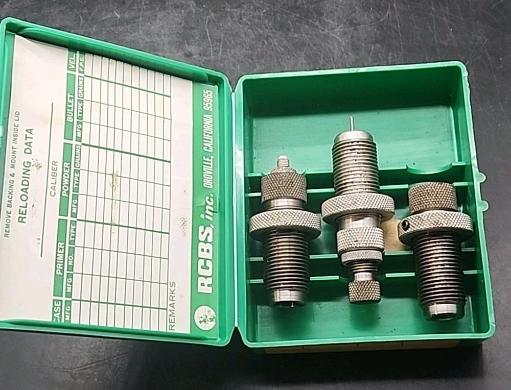 RCBS Reloading Dies 3-Die Set .45 Auto
