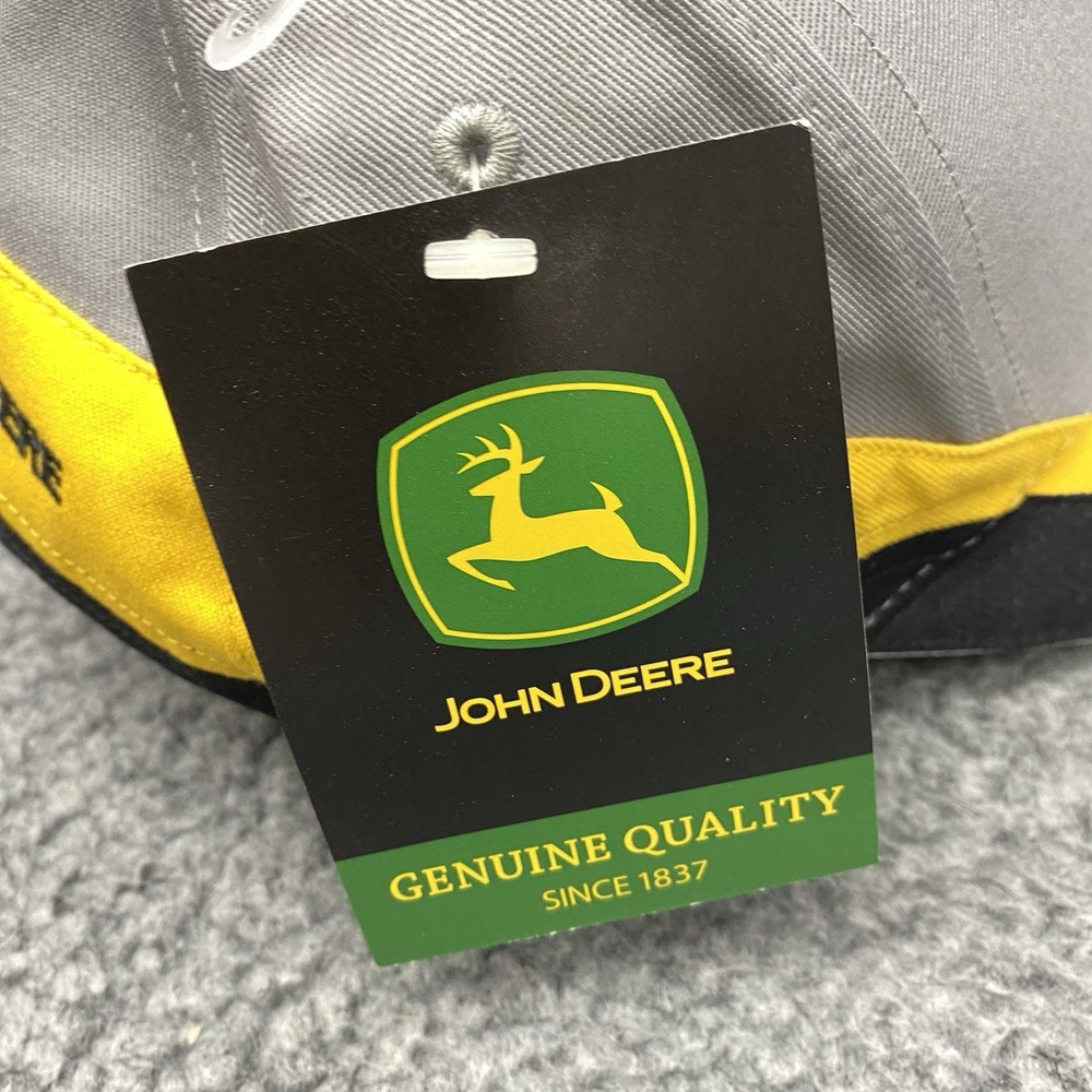 John Deere Hat Nothing Runs Like A Deere Strapback Cap