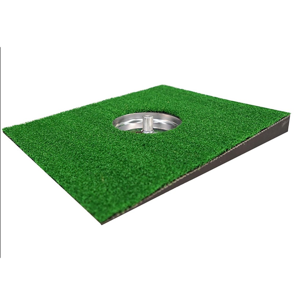 Golf Turf Mat Flagstick Practice Mat Golf Slope Practice Mat Backyard Golf Mat