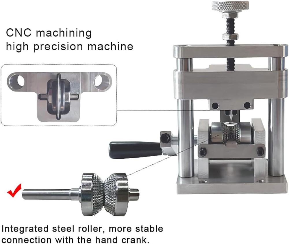 Manual Wire Stripping Machine Cable Stripper Hand Crank Drill Powered 2-20mm
