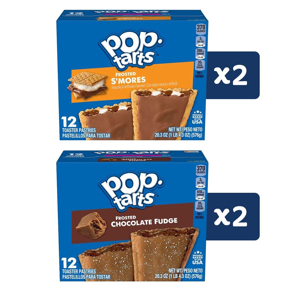 Pop-Tarts Chocolate Variety Pack, 48 ct.
