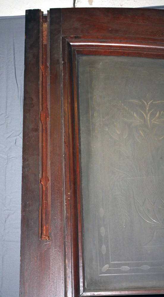 Antique Arched Brownstone Doors 100.5 x 39.5