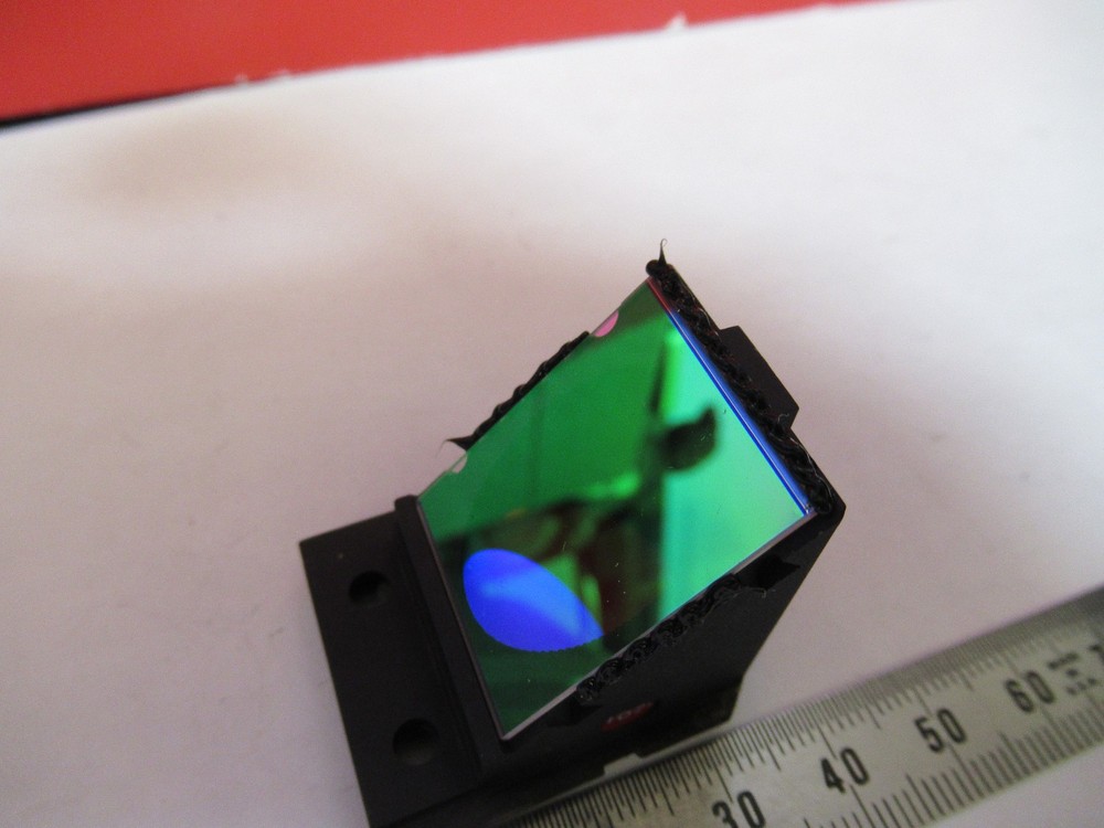 LEICA LEITZ GERMANY DMRB FLUORESCENT FILTER CUBE MICROSCOPE PART PIC T5-A-37