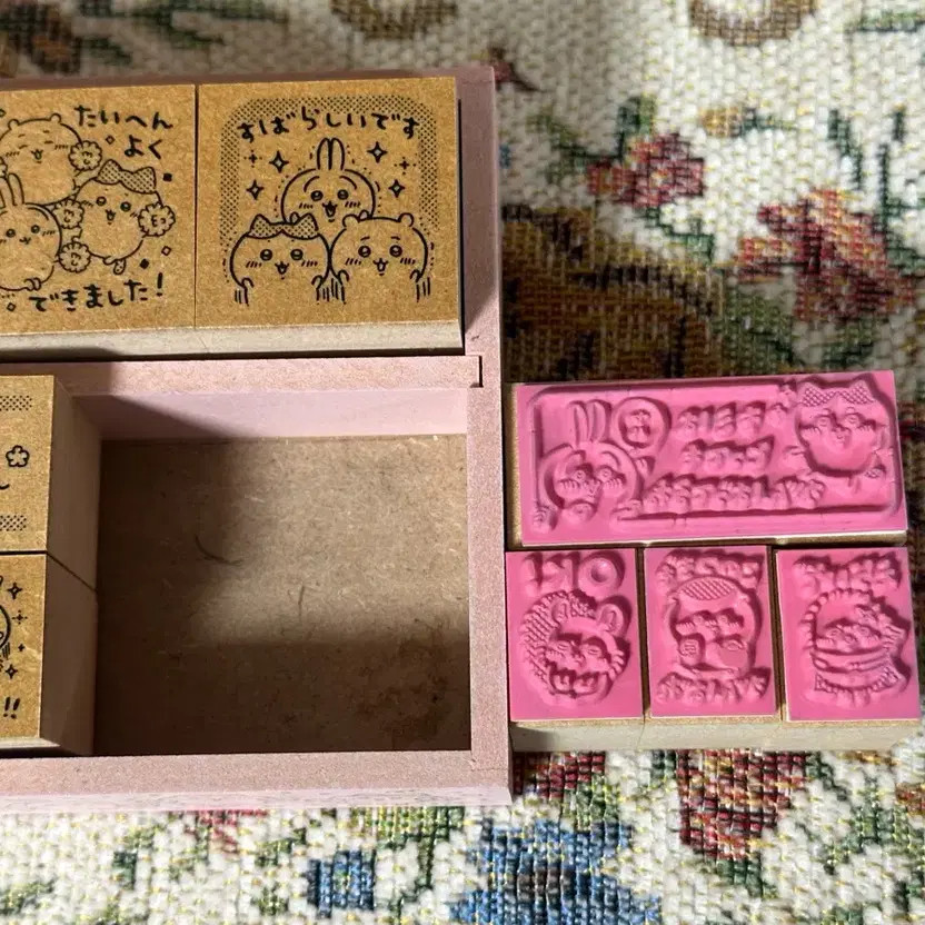 ChieKawa Wood Stamp Crafting Tool Light Used