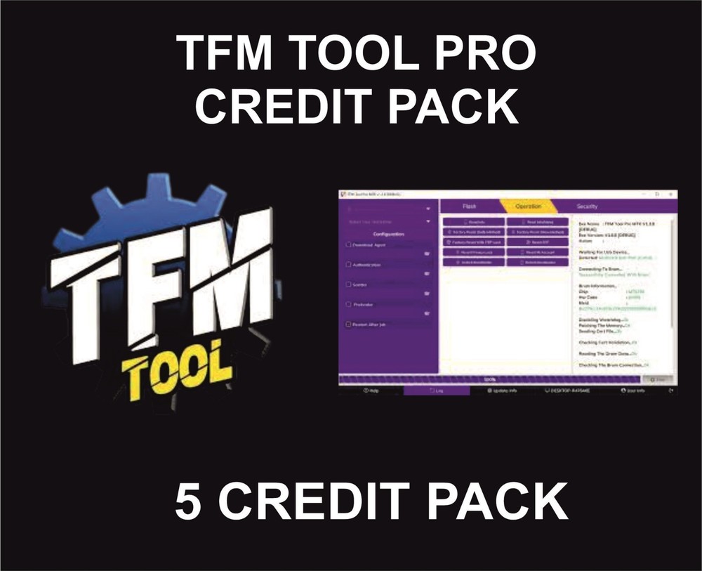 TFM Tool Pro, Credits Package, 5 Credits
