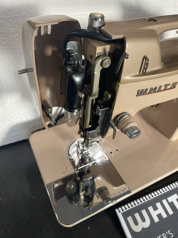 White Model 764 Sewing Machine With Manual