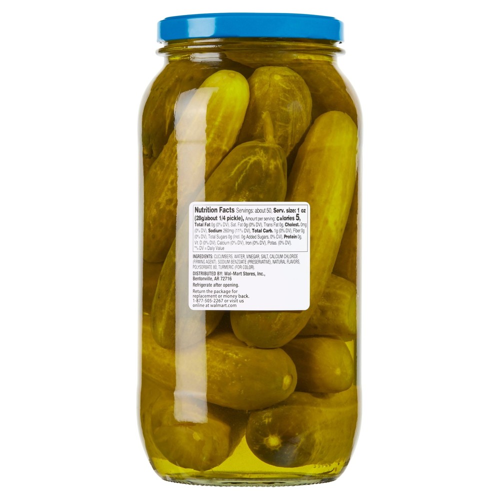 Kosher Whole Dill Pickles Fresh Pack, 80 fl oz