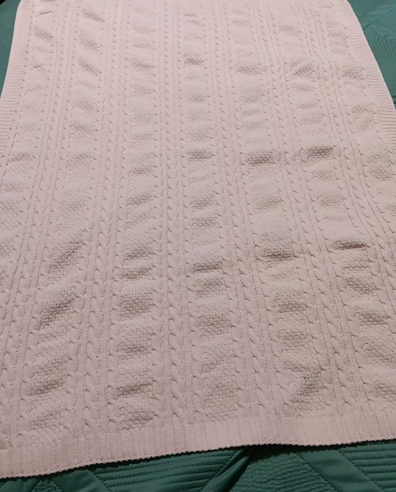 Stephen Joseph Pink Baby Security Blanket Very Cuddly Soft