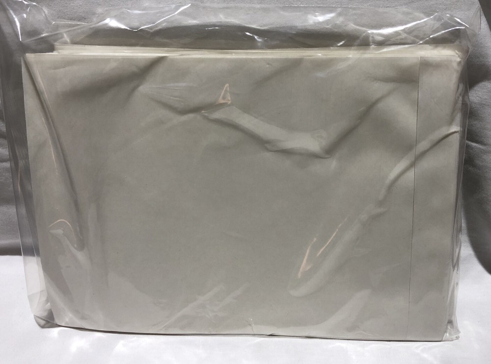 Qty 100 Clear Packing List Enclosed Envelopes Plain Faced Side Load 7” x 10”